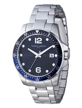 Orologio Cni.0030 0mm 3atm Quartz Analogical Grey / Black / Mineral One Size - Pierre cardin - FashionsVida