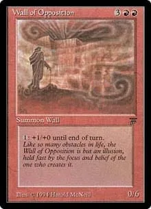 Wall of Opposition Legends - Magic: The Gathering - FashionsVida
