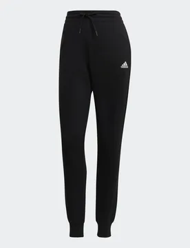 Pantaloni con logo in French Terry Essentials L Black / White - Adidas - FashionsVida