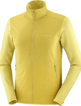 Essential Lightwarm Hybrid Midlayer Laufjacke Herren Cress Green Gr. M - Salomon - FashionsVida