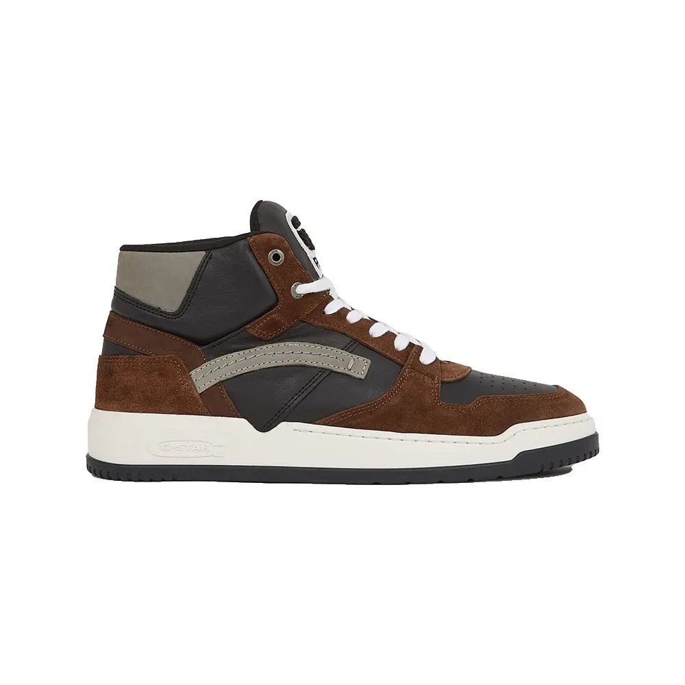 Baskets Gridid Basic Black / Dark Brown EU 44 - G-Star - FashionsVida