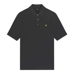 Lyle & Polo à Manches Courtes Plain Gunmetal M