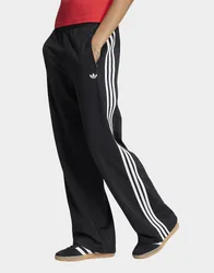Womens Pantaloni Da Allenamento Gessati Firebird A Vestibilità Ampia - Nero, nero nero Donna taglia M