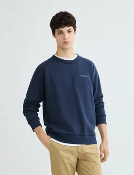 Sudadera de hombre de manga larga, cuello redondo, regular fit - Dockers - FashionsVida