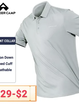 Pioneer Camp Men's Golf Polo Shirts Soft Quick Dry Lightweight Short Sleeve Outdoor Casual Polo T-Shirts - Aliexpress - FashionsVida