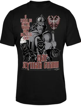 The Greatest Ruler of Medieval King of Serbia Stefan Dusan T-Shirt 100% Cotton O-Neck Short Sleeve Summer Casual Mens T-shirt - Aliexpress - FashionsVida