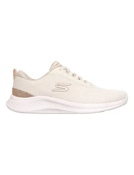 Sneakers beige con dettagli oro e Memory Foam Skech-Lite Pro 2.0 Brilliant Shimmer 37 - Skechers - FashionsVida