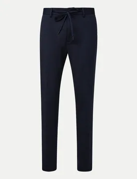 BLACK LABEL Slim-Fit Anzughose aus Stretch-Jersey Blau 98 - S. Oliver - FashionsVida