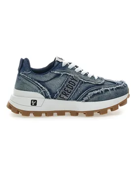 Sneakers Effetto jeans Blu FY7604 37 - Freddy - FashionsVida