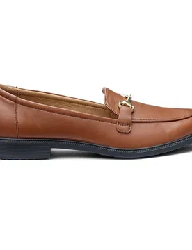 Women's 'Clovelly' Loafers in Tan Size: 5.5 - Tan - Size: 5.5 - Hotter - FashionsVida