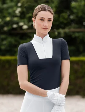 Damen Turniershirt PAOLA, tiefblau XXS - E.L.T - FashionsVida