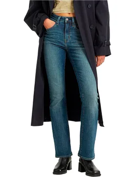 High rise bootcut dark indigo - worn in pantalón mujer (24-32) - Levis - FashionsVida