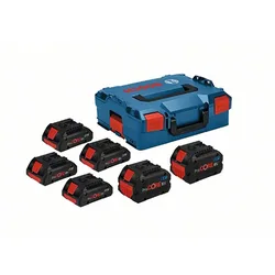 Professional Batterie Pro C18v 4x4.0 2x8.0 Lboxx 136 Black One Size