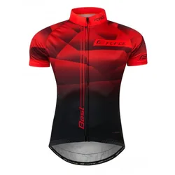 Maglia ciclismo BEST nero rosso