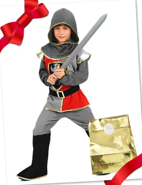 Mutiger Ritter Geschenkbox für Kinder 3-teilig bunt - BCI - FashionsVida