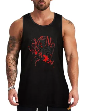 Fourteen Human Face (red) Tank Top Abstract Print Tank Top Casual Graphic Sleeveless - Aliexpress - FashionsVida