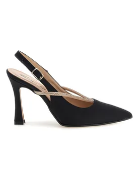 Décolleté nere con cinturino e sottopiede in vera pelle 100 38 - FRANCESCA GRITTI - FashionsVida