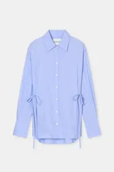 Waisted strap blouse female