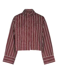 Camicetta SLFASTHA rosso scuro 40