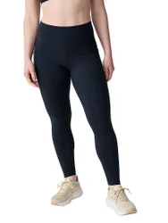 Damen Lauftight Chaser 7/8 schwarz M W