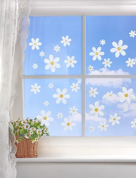 Eldo Fensterbild "Blumen" weiß - Eldo - FashionsVida