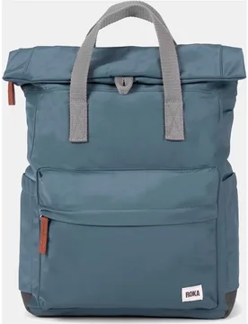 Mochila unisex canfield b recycled nylon mediana color repelente al agua - Roka - FashionsVida