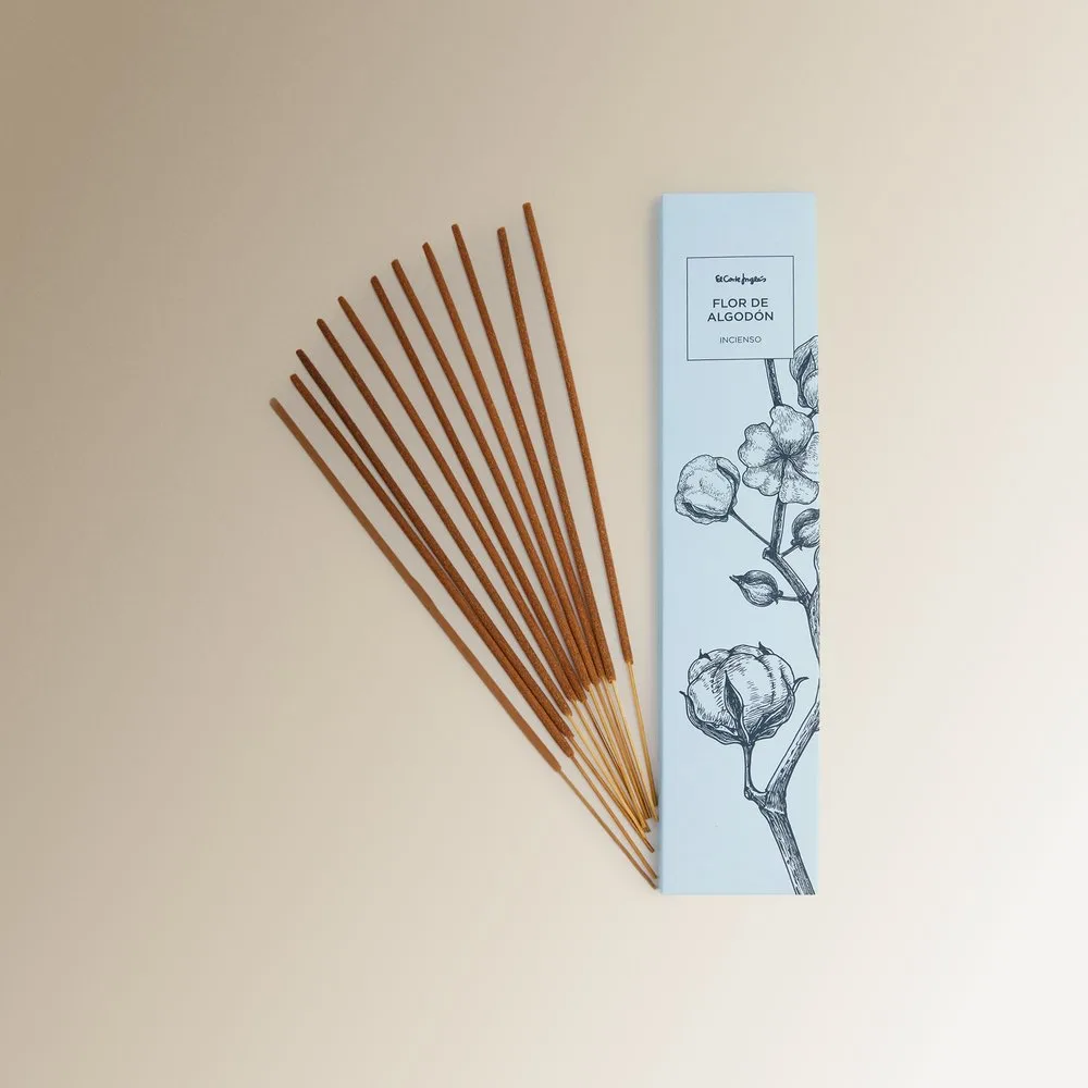Set de 20 varillas de incienso Flor de Algodón - El Corte Inglés - FashionsVida