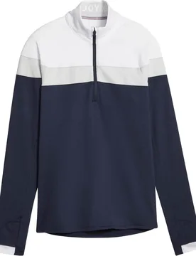 Layer Lightweight 1/4-Zip, navy/hellgrau xs - Puma - FashionsVida