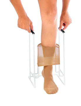 Anziehhilfe für Kompressionsstrümpfe weiss - walzvital - FashionsVida