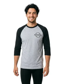 T-shirt à Manches Longues Bar-rier Sport Grey / Black S - Independent - FashionsVida