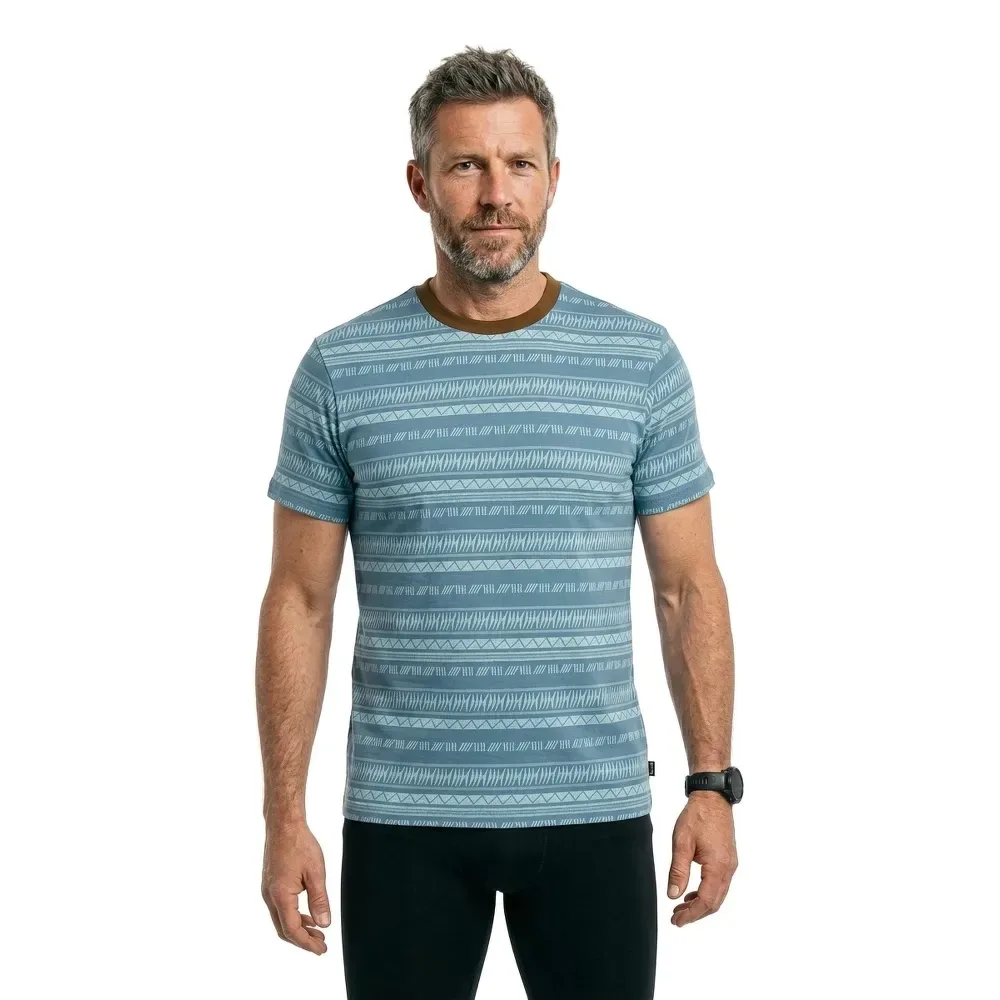 Maglietta A Maniche Corte Halfrack Washed Blue M - Billabong - FashionsVida