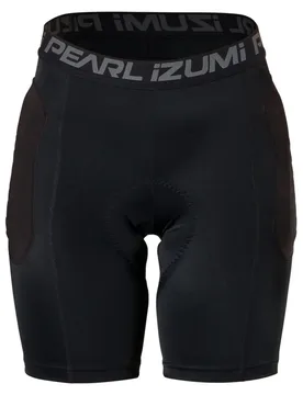 Izumi Pantaloni Corti Transfer Padded Black - Pearl - FashionsVida