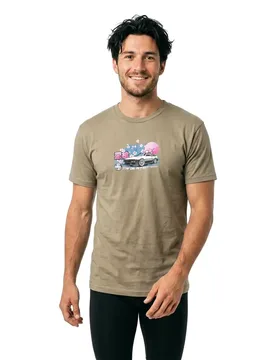 T-shirt à Manches Courtes Akina Pass Sand L - DGK - FashionsVida