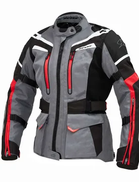 Giacca moto Tecnica Compass Lady Dry Tecno Grigio Gial taglia 40 - Spyke - FashionsVida