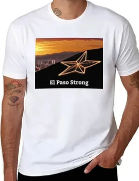 El Paso Strong star T-Shirt man graphic t shirt t shirts designer T-Shirt - Aliexpress - FashionsVida