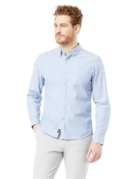 Camicia A Maniche Lunghe T2 Oxford Oxford Stretch / Oxford Stretch L - Dockers - FashionsVida