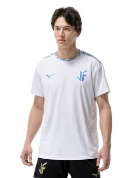 T-shirt à Manches Courtes Training-joao Felix White L - Mizuno - FashionsVida