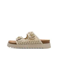 Pantoletten beige 41 damen