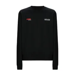 Mens Drum Machine Black Crewneck Jumper Cotton - Size Small