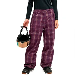 Pantalon Steepland Blackberry Wine Chill Checkmat XS