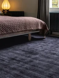 Asiatic Blade Rug Navy