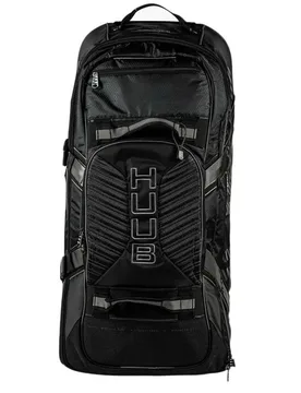 Travel Wheelie Bag Black One Size unisex - HUUB - FashionsVida