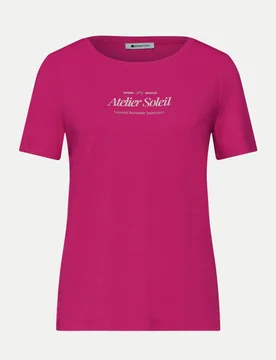 Street One T-Shirt Pink 38 - Street One - FashionsVida
