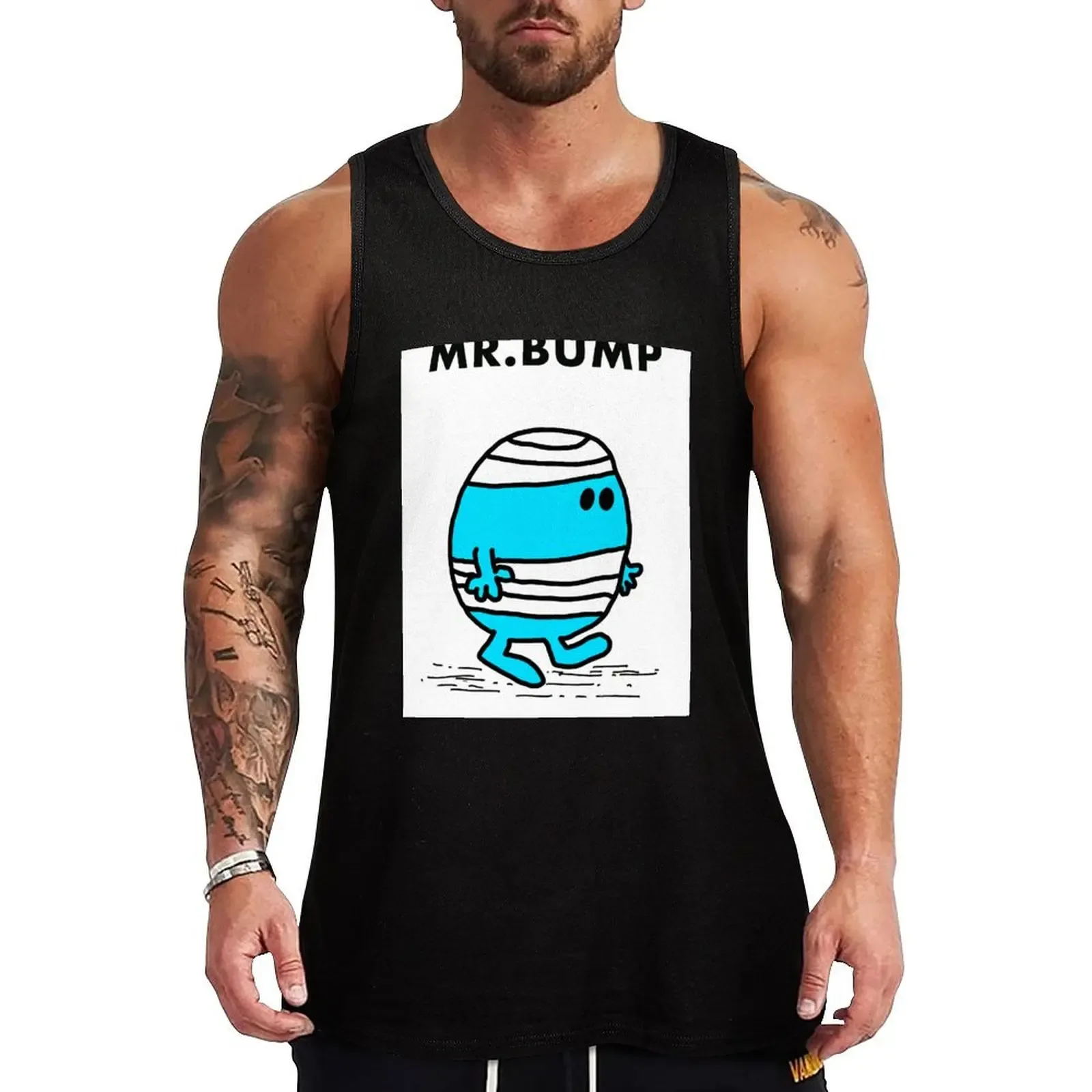 Mr Bump from the Mr Men Tank Top Solid Color Tank Top Regular Fit Comfort Undershirt - Aliexpress - FashionsVida