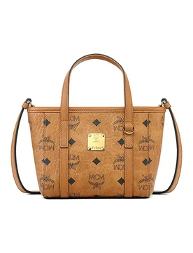 Tasche - Shopper TONI Mini braun Damen - Mcm - FashionsVida
