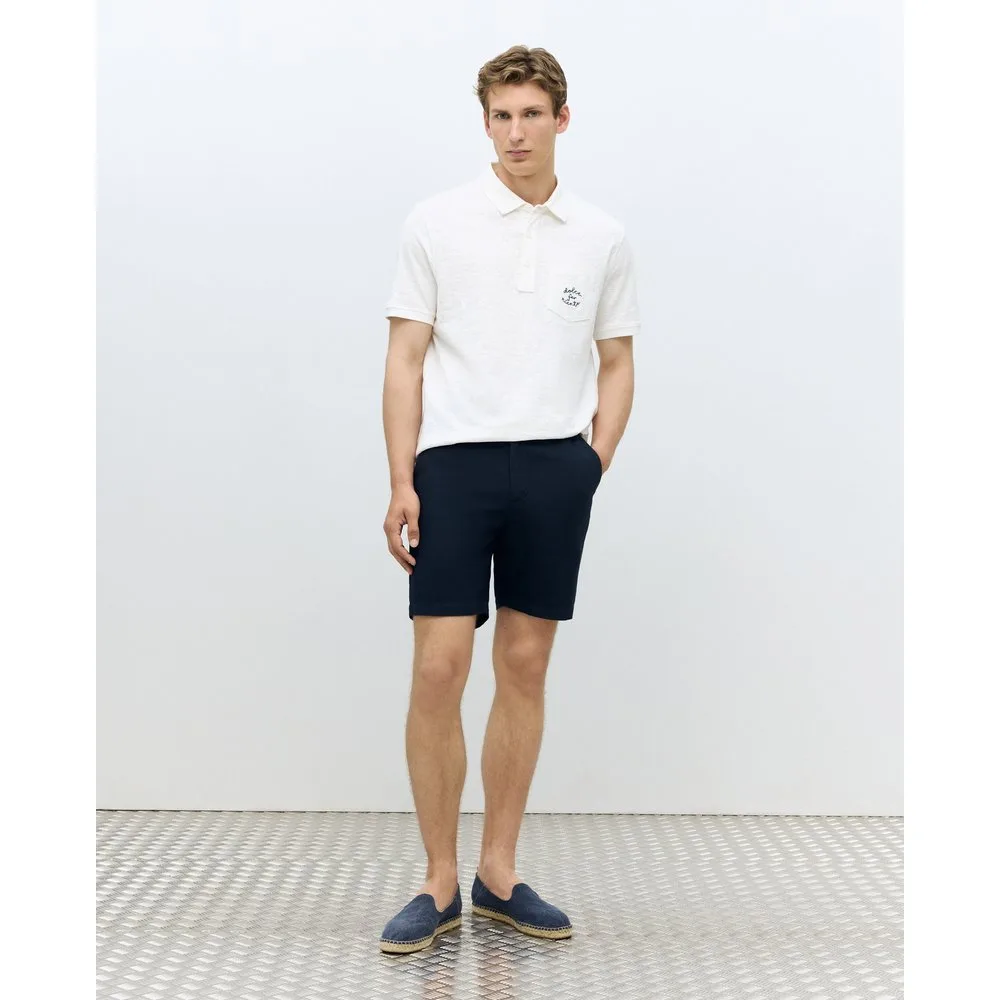 Bermuda hombre sport básica con lino regular - Dustin - FashionsVida