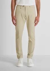 Pantalone misto cotone uomo safari