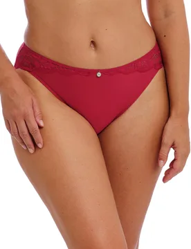 Womens Reflect Brief - Red Polyamide - Size X-Small - Fantasie - FashionsVida