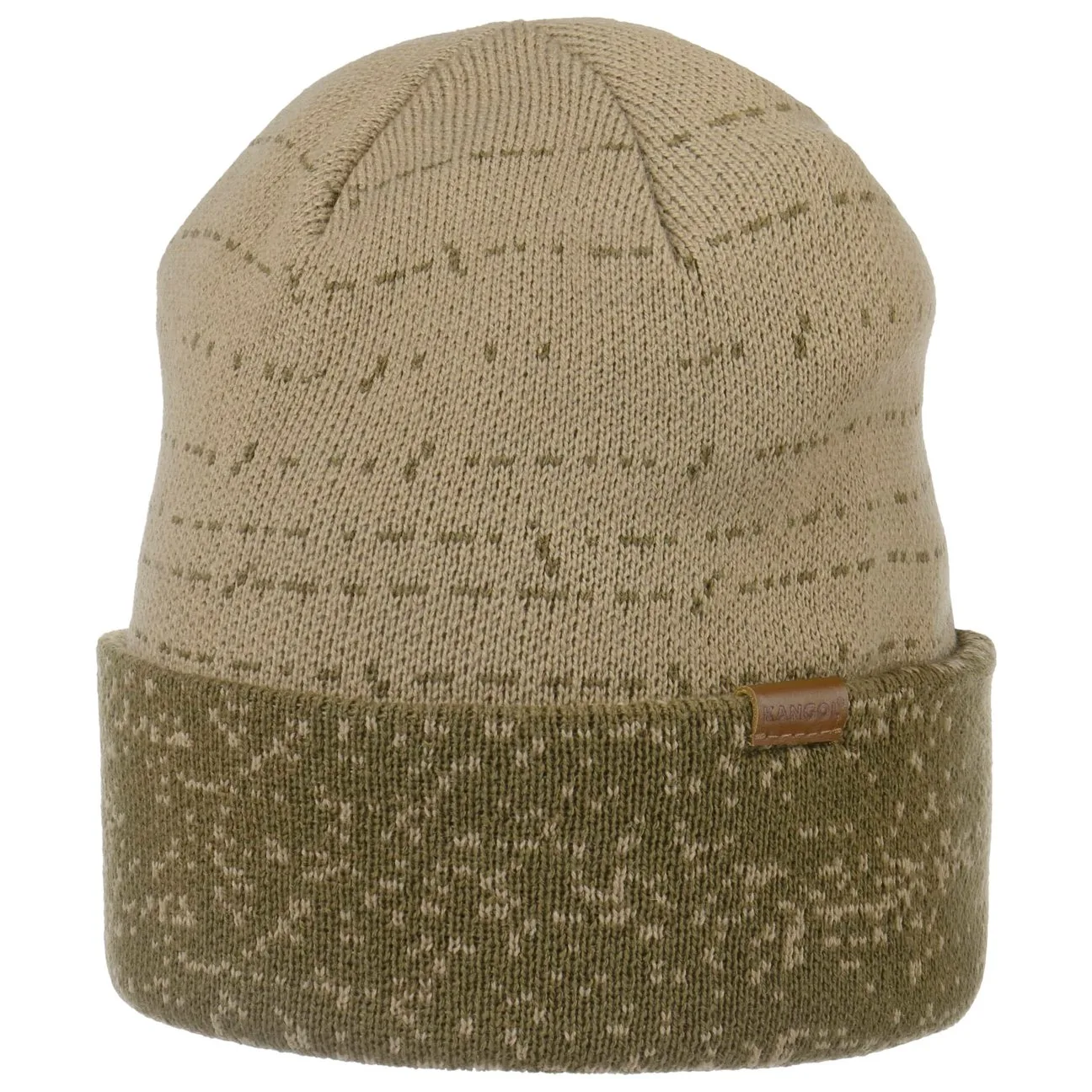 Distressed Morse Beanie Hat by - olive - Herren - Size: One Size - Kangol - FashionsVida