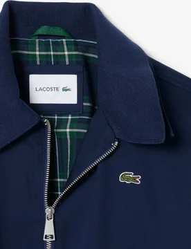 Chaqueta de mujer elástica con cuello doble - Lacoste - FashionsVida